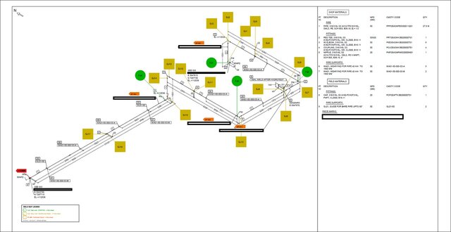 I offer MTO dispatching, weld maps, isometrics, and packing lists