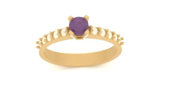I create jewlery 3D design rendering and Zbrush image 4
