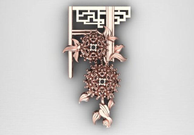 I create jewlery 3D design rendering and Zbrush image 1