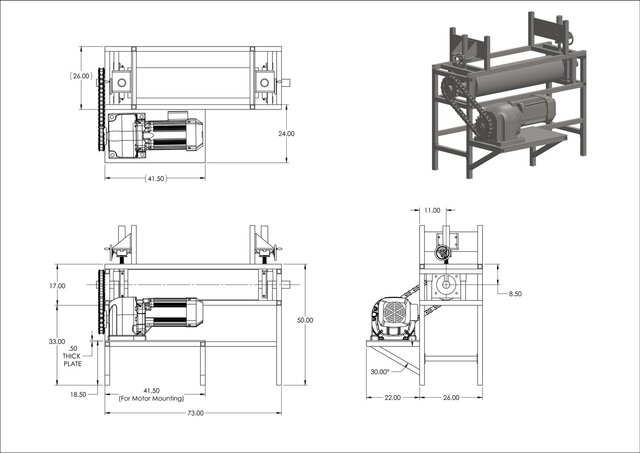 I will create a manufacturing-ready SolidWorks 3D model and 2D drawing image 10