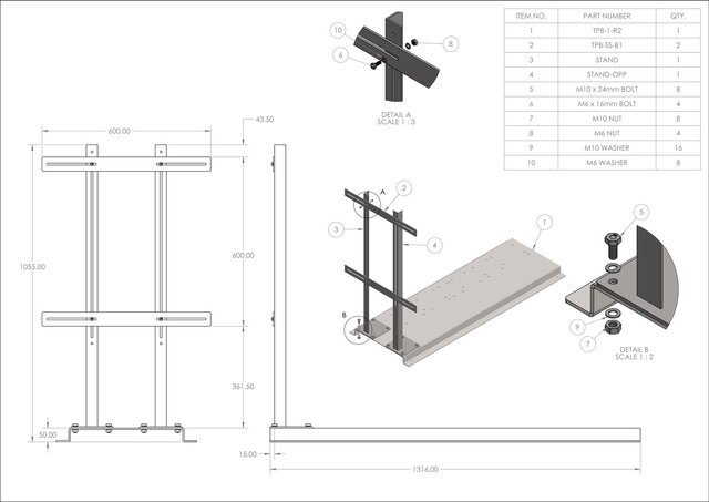 I will create a manufacturing-ready SolidWorks 3D model and 2D drawing image 8