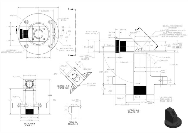 I will create a manufacturing-ready SolidWorks 3D model and 2D drawing