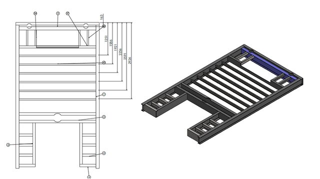 I offer steel structure design & fabrication drawing packages image 2