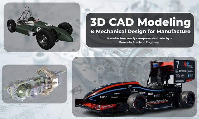 I will engineer and optimize mechanical parts for CNC manufacturing in SolidWorks image 1