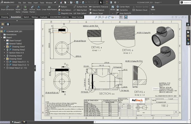 I will design mechanical parts and assemblies in SolidWorks image 2