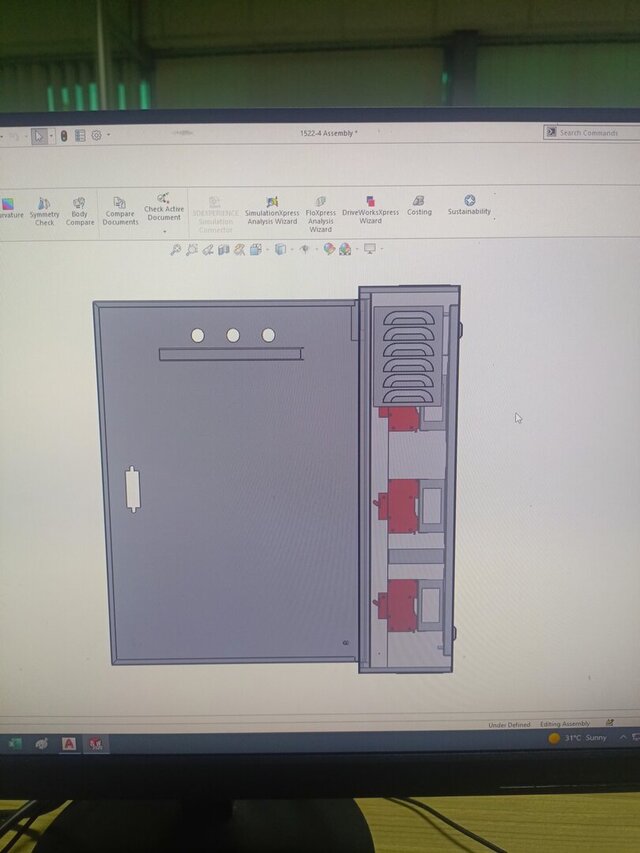 I offer SolidWorks sheet metal design & manufacturing drawing services image 5