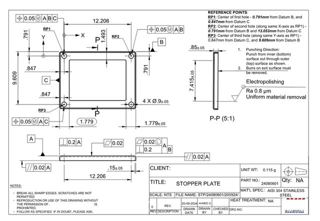 I will create production-ready manufacturing drawings with GD&T