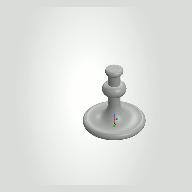 I will model a single mechanical part in SolidWorks with a full render set