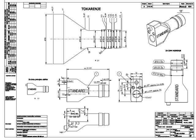 I will create professional technical drawing for production on CNC machines image 2