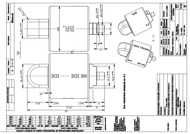 I will create professional technical drawing for production on CNC machines image 3