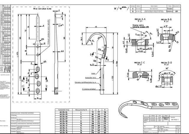 I will create professional technical drawing for production on CNC machines image 5