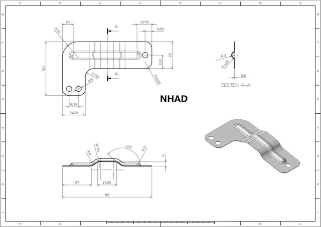 I will convert sketches, PDFs, and images into AutoCAD and PTC CREO image 7