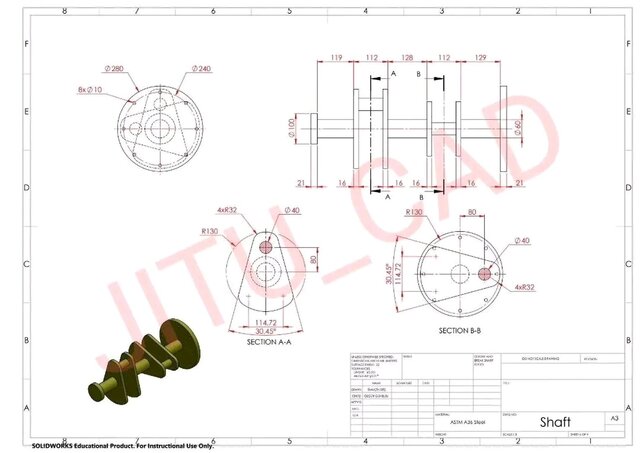 I will convert sketches, PDFs, and images into AutoCAD and PTC CREO image 6