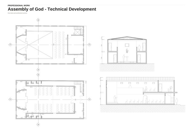 I will create architectural drawings and a SketchUp 3D model image 4